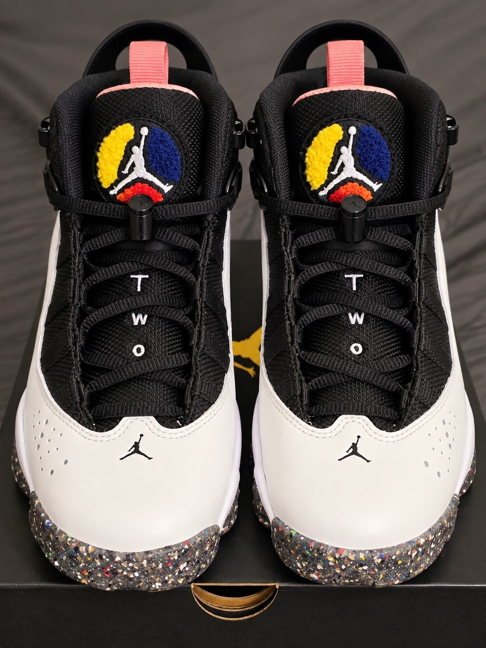 Nike Air Jordan 6 Rings GS "Grind Rubber / Coral Chalk" – Size 4Y (Women's 5.5